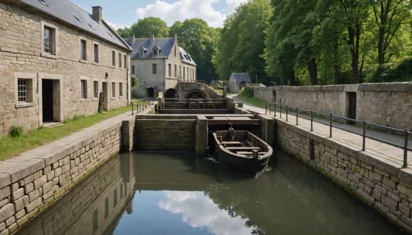Le Canal de Nantes à Brest et ses écluses
