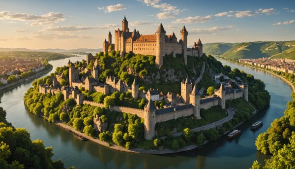 Les plus beaux châteaux forts le long du Rhin
