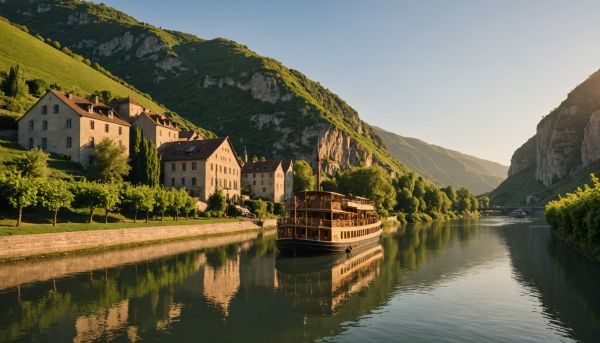 Naviguer entre vignobles et falaises du Rhin