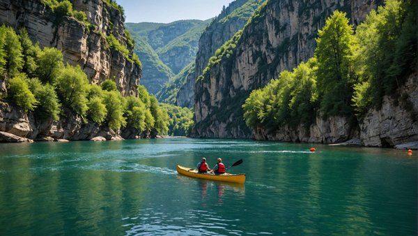 Découvrez l'aventure de louer un canoë aux gorges du tarn